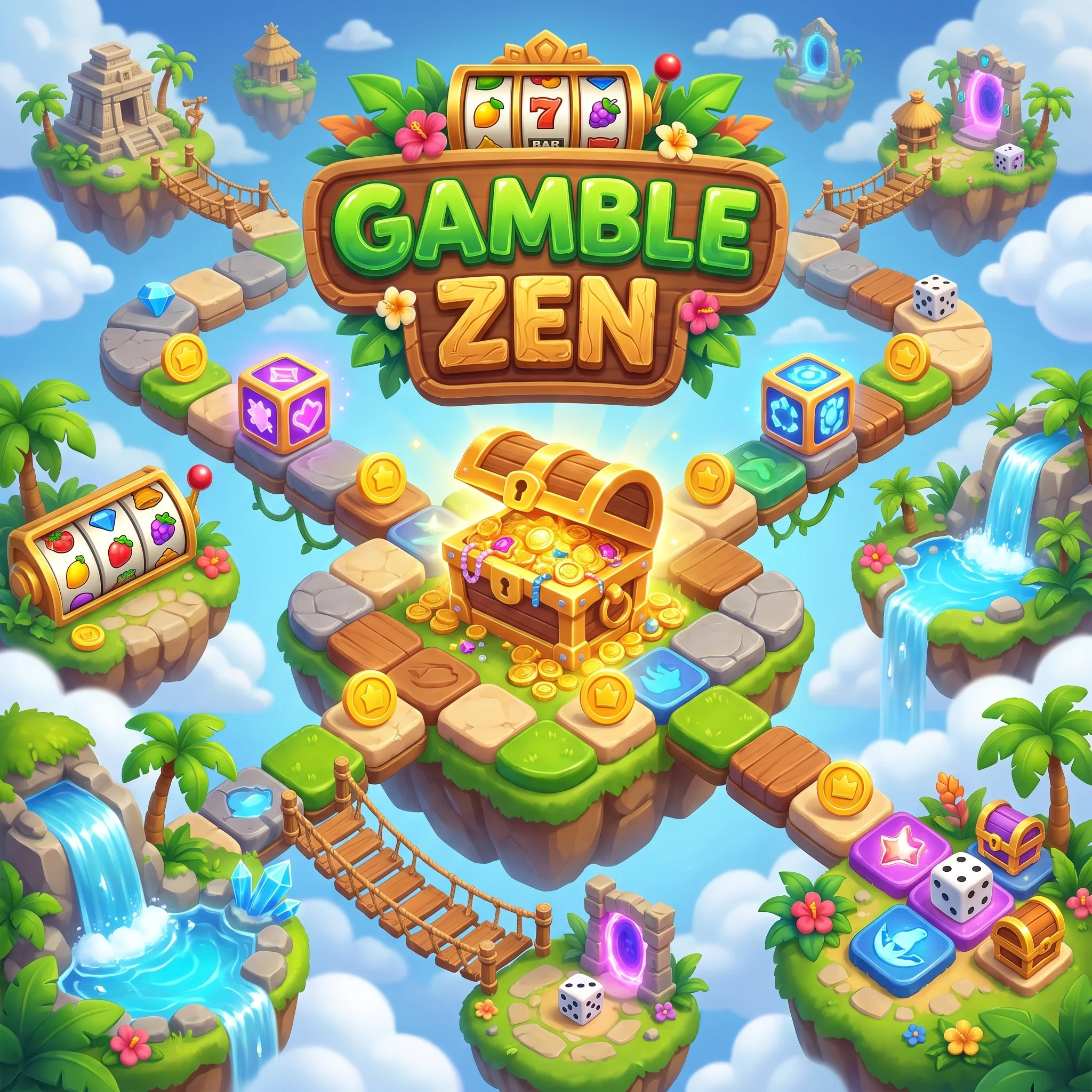 GambleZen treasure illustration